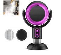 Puffhide Purifier, Puffhide For Smoke Fan, Portable Smoke Fan, Smoke Fan for Smoking Indoors, Removable and Washable Smoke Fan, for Indoor BBQ, Hot Pot (Purple,Rechargeable model)