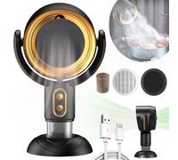 Puffhide Purifier, Puffhide For Smoke Fan, Puffhide Smoke Eliminator, Smoke Fan for Smoking Indoors, Puff Chill Fan For Smoking, Smoke Purifier Filters.(Gold-Charge)