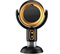 PuffHide Smoke Purifier Fan - Portable Indoor Smoke Odour Cleaner for Home, Office, Travel - Blaze Fan for Smokers (Golden, Rechargeable)