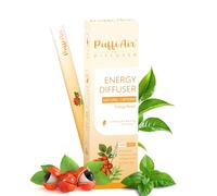 Puffiair Herbal Diffuser Pen, Energy Diffuser, Guarana Flavoured Air Inhaler, 12 Cm No Nicotine Inhaler with Guarana & Caffeine Extract, 600 Uses