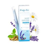 Puffiair Herbal Diffuser Pen with Suction Nozzle, Lavender Flavoured Air Inhaler for Sleep Support, Habit Transition & Breathe Free, No-nicotine Inhalator, Blue 600 Uses