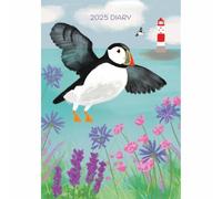 Carousel Calendars Fashion Diary Puffin A6 Diary 2025 (PFP)