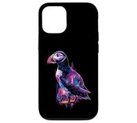 Puffin Animal Love Motif Case for iPhone 12/12 Pro