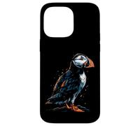 Puffin Animal Love Motif Case for iPhone 14 Pro Max