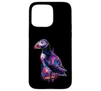 Puffin Animal Love Motif Case for iPhone 15 Pro Max