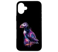 Puffin Animal Love Motif Case for iPhone 16 Plus