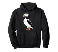 PUFFIN Bird Design AKA sea parrots for their colorful beaks Pullover Hoodie