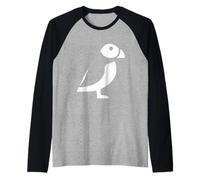 Puffin Bird Iceland Souvenir Raglan Baseball Tee