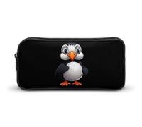 Puffin Bird Pencil Case Cute Pen Pouch Cosmetic Bag Pecil Box Organizer for Travel Office