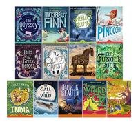 Puffin Classics Adventure Collection: Sherlock Holmes, Oliver Twist, Jungle Book & Alice in Wonderland - Thirteen Timeless Tales of Heroism, Mystery & Magic (13-Book Set)