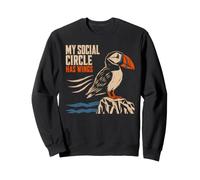 Puffin Coastal Bird Introvert Bird Lover Gift Sweatshirt