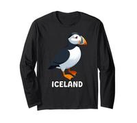 Puffin Muffin Seabird Cute Atlantic Puffin Long Sleeve T-Shirt