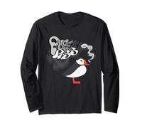 Puff'in Pass Funny Weed Marijuana Cannabis Bird Stoner 420 Long Sleeve T-Shirt
