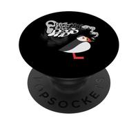 Puff'in Pass Funny Weed Marijuana Cannabis bird Stoner 420 PopSockets Adhesive PopGrip