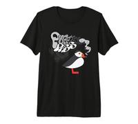 Puff'in Pass Funny Weed Marijuana Cannabis Bird Stoner 420 Premium T-Shirt