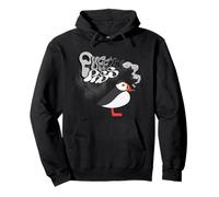 Puff'in Pass Funny Weed Marijuana Cannabis bird Stoner 420 Pullover Hoodie