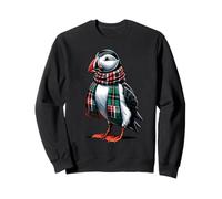 Puffin | Puffin Bird With Scarf & Cute Puffin Sweatshirt