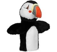 The Puppet Company Puffin Hand Puppet - Striking Black-and-White Plush with Bright Orange Beak, Perfect for Storytelling, Imaginative Play & Friendly Playtime - Animal Puppet Buddies - 25cm