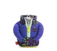Puffin - The Fleece Jacket - Insulated 12 oz Can Cooler I Beer Bottle & Soda Can Insulator, Keep Drinks and Beverages Cold - Pinball Purple