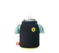 Puffin - The Kook - Insulated 12 oz Can Cooler I Beer Bottle & Soda Can Insulator, Keep Drinks and Beverages Cold (Black)