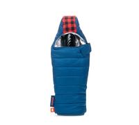 Puffin - The OG Beverage Sleeping Bag - Insulated Beer Cooler, Fits 12 oz Bottles (Sailor Blue/Puffin Red)