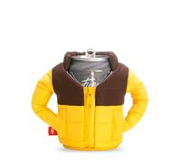 Puffin The Puffy Jacket Insulated Can Cooler - Creamsicle & Chocolate