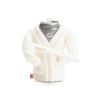 Puffin - The Spa Robe - Insulated 12 oz Can Cooler I Beer Bottle & Soda Can Insulator, Keep Drinks and Beverages Cold - Sandy White