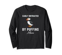 Puffins in Coastal Maine - Tops, Tees & Accessories Long Sleeve T-Shirt