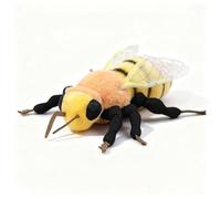 PuffPurrs Bee Plush Toy - Lifelike Bee Stuffed Animals 11in, Realistic Bee Big Wings Toys, Simulation Bee Plushie Model Toy, Unique Plush Gift Collection for Kids