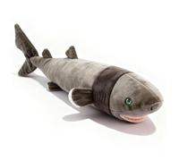 PuffPurrs Cookiecutter Shark Plush - Lifelike 20in Deep-Sea Shark Toy, Realistic Marine Predator Plush Gift for Ocean & Science Lovers