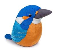 PuffPurrs Kingfisher Plush Toy - Realistic Kingfisher Stuffed Animals 10inch, Cute Little Bird Raven Plush as Gift for Your Friends