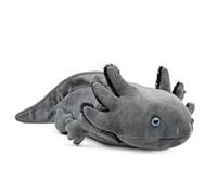 PuffPurrs Large Axolotl Plush - Gray Axolotl Stuffed Animal, Realistic 31" Cute Ambystoma Creepy Amphibians Plush Toys, Unique Plush Gift Collection for Kids