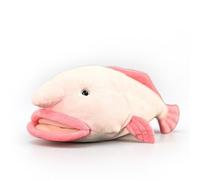 PuffPurrs Lifelike Blobfish Plush Toy, Realistic Blobfish Stuffed Animal, Weird and Funny Fish Plush, Gift for Marine Life Lovers, 33CM/12Inch