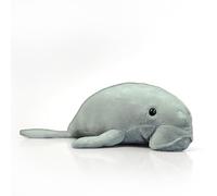 PuffPurrs Lifelike Dugong Plush Toy, Realistic Marine Herbivore Teddy Stuffed Animal, Cute Ocean Animal Unique Pillow Toy Gift, 36CM/14 Inch