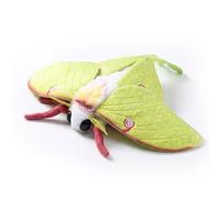 PuffPurrs Luna Moth Plush - Lifelike 16in Soft Wing Moth Toy, Realistic Green Insect Plush Gift for Nature Lovers