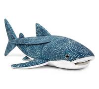PuffPurrs Simulation Great Whale Shark Plush Toy - Realistic 20.5" Long Lifelike Blue Texture Whale Shark Stuffed Toys, Super Soft Ocean Sea Creatures Sharks Plush Toy Gift Collection for Kids