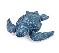 PuffPurrs Simulation Leatherback Turtle Stuffed Plush Toy - 12inch Lifelike Sea Creeping Animals Tortoise Rex Plushie Toys Figur, Super Soft Plush Dolls for Kids Stuffed Model Toys, Gifts for Kids