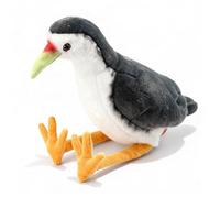 PuffPurrs White-breasted Waterhen Plush - Lifelike 17in Wetland Bird Toy, Realistic Waterbird Plush Gift for Wildlife & Nature Lovers