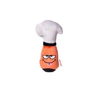 Puffy Crew Squeaky Dog Plush Toy, Tools Bite_Stick Collection, for Various Sized Dogs (Hammer, Small)