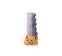 Puffy Crew Squeaky Dog Plush Toy, Tools Bite_Stick Collection, for Various Sized Dogs (Hand Saw, Small)