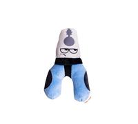 Puffy Crew Squeaky Dog Plush Toy, Tools Bite_Stick Collection, for Various Sized Dogs (Pliers, Small)