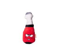 Puffy Crew Squeaky Dog Plush Toy, Tools Bite_Stick Collection, for Various Sized Dogs (Screwdriver, Small)
