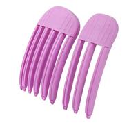 Puffy Lazy Hair Clip, 3/6 Teeth Naturally Lazy Person No Trace Hair Clip, 2x High Skull Top Artifact Hair Root Puffy Clip for Increase the Top of the Head