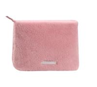 Puffy Makeup Bag, Plush Makeup Bag | Large Capacity Makeup Bag Organizer, Portable Makeup Pouch - Fashion Makeup Bag Zipper, Pink, Se référer au descriptif, Refer to description