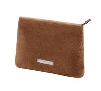 Puffy Makeup Bag - Portable Large Capacity Makeup Pouch Travel Toiletry Bag for Women | Lightweight Travel Makeup Bag Trendy Makeup Bag for Makeup Brushes Cosmetics, Coffee, Refer to description,