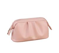 Puffy Padded Makeup Bag with Wide Open Design Large Capacity Travel Cosmetic Organizer for Toiletries, Brushes, and Essentials