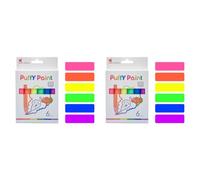 Puffy Paint Pens 6 Colours Kids Drawing Kit，2PC