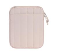 Puffy Sleeve Pouch for 6.8-7 Inch Kindle/eReader/eBook/mini iPad Travel Case with Exterior Pocket Bag (Puffy Gold Khaki)