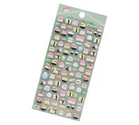 Puffy Stickers - Flash 3D Embossed Decorative Stickers, Cartoon Animal Crystal Puffy Decals | Solid Kids Mini Toy Sticker Sheets | Kawaii Scrapbook Planner Journal Waterproof Water Bottle Luggage