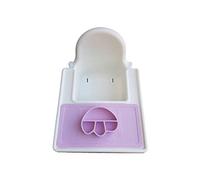 Pufz Pedagogical Baby Plate Placemat, fits IKEA Antilop Highchair, Pufz Foods Cutlery Symbols Non-sliPufz Pedagogical Baby Plate Placemat Highchair Foods Cutlery Symbols Non-slipp Queen Pink